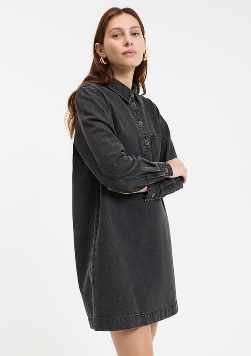 Produktbild La Redoute Collections Kurzes Jeanskleid Signature ALBANE (46)