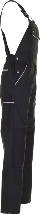 Actual product image Planam Canvas 320 workwear dungarees black size 28 (28)