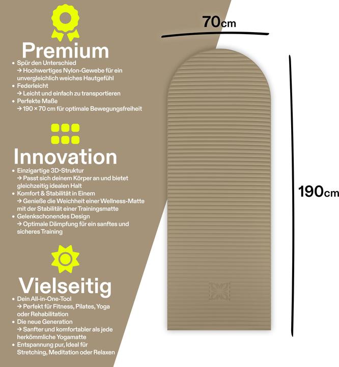 Immagine prodotto Omnana COMFY Yogamatte (8 mm)