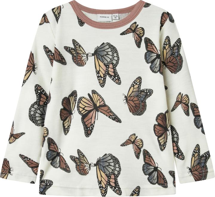 Actual product image Name it Nmfwillitus Wool Ls Top Noos (98)