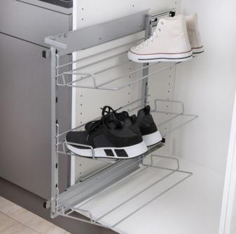 Produktbild Hettich Schuhauszug mit 3 Ablagen