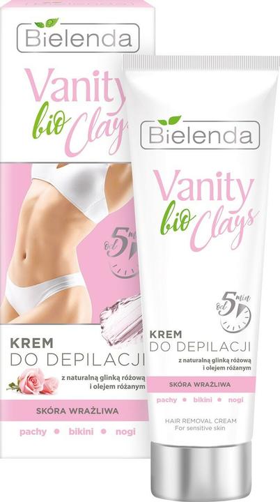 Produktbild Bielenda Vanity Clays Hair Removal Cream - Hair Cream With Pink Clayclay Epilators (100 ml, 1 x)