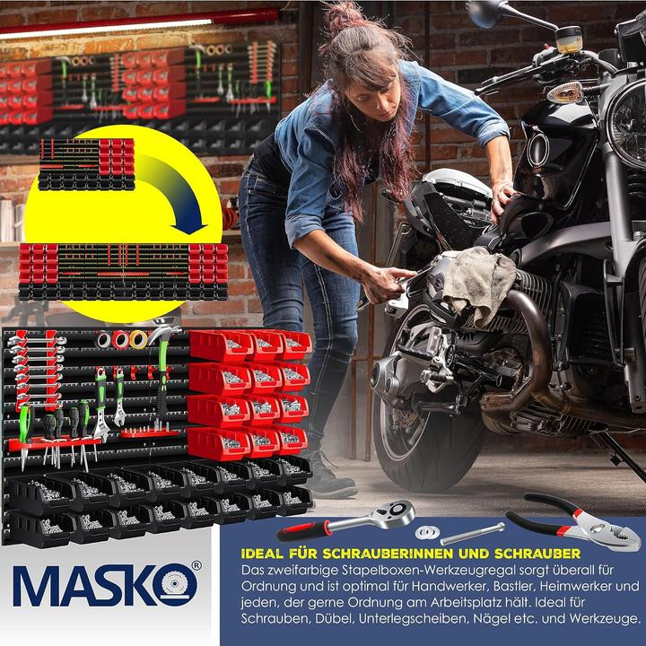 Actual product image Masko Wall shelf set