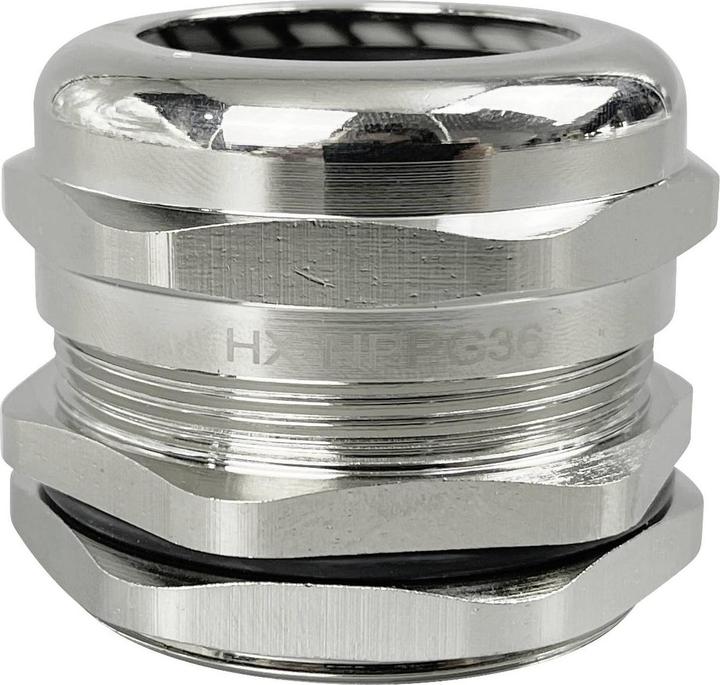 Actual product image Tru Components Cable gland metal PG36