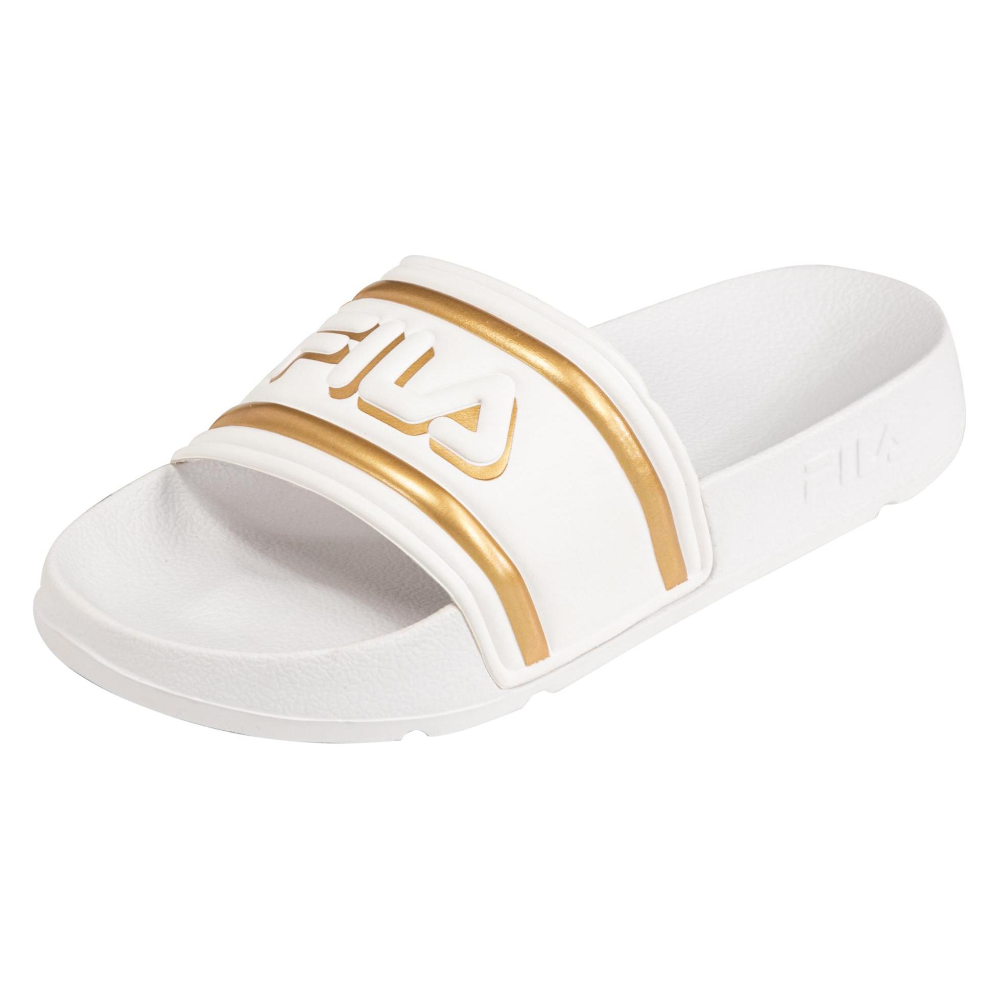 Fila, Vrouwen, Flip-flop, Slippers Morro Bay Logo Slipper Wmn, Wit, (39)