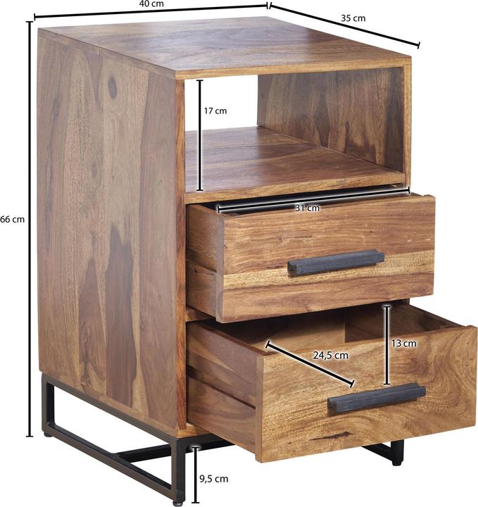 Actual product image Wohnling Sheesham