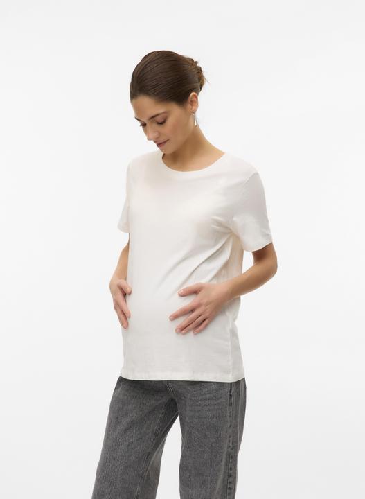 Produktbild Mamalicious Normal geschnitten Rundhals T-Shirt T-shirt (XL)