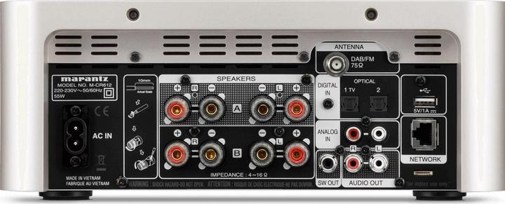 Image du produit Marantz M-CR612 Melody X (2.0 Canal, DAB+, FM, DAB)