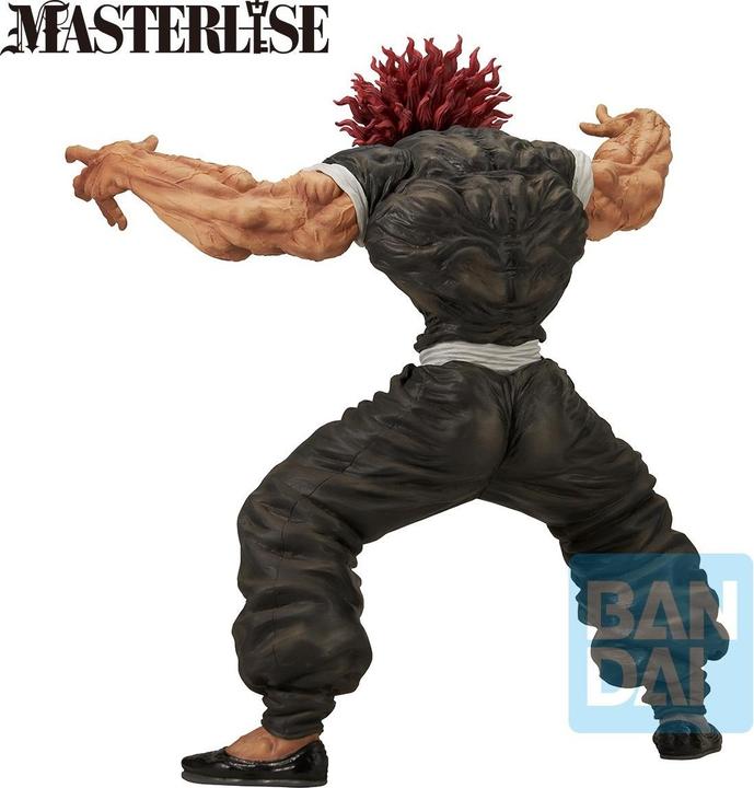 Actual product image Banpresto Ichibansho Baki World Changed One Fist Yujiro Hanma 25cm