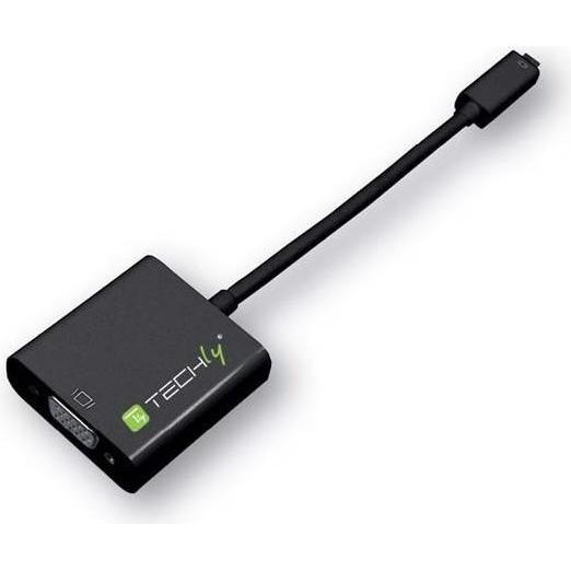 Techly Convertitore AV IDATA-HDMI-VGA5 (Digitale -> Analogico), Convertitore video