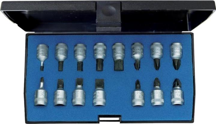 Image du produit Gedore INS 20 PM Jeu de tournevis 1/4" 15 pièces IN-IS-PH-PZ