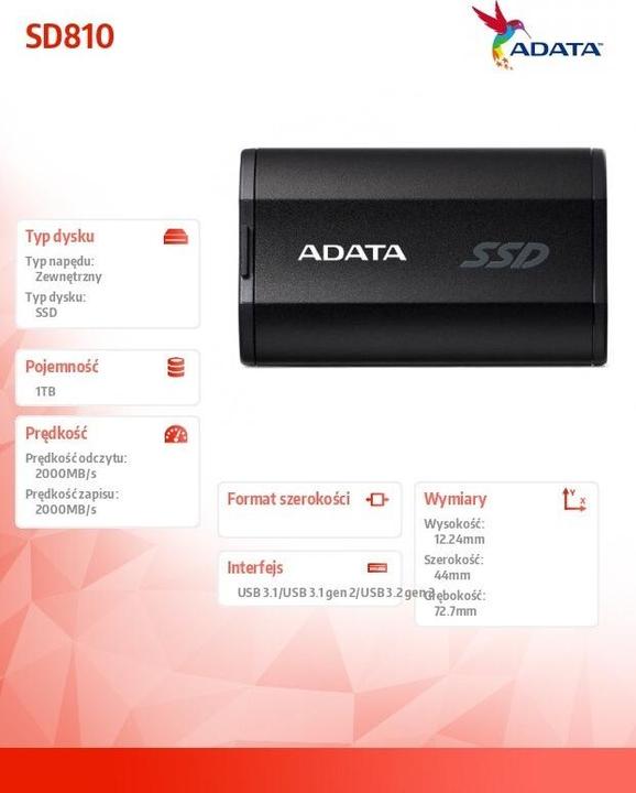 Produktbild Adata SD810 (1 TB)