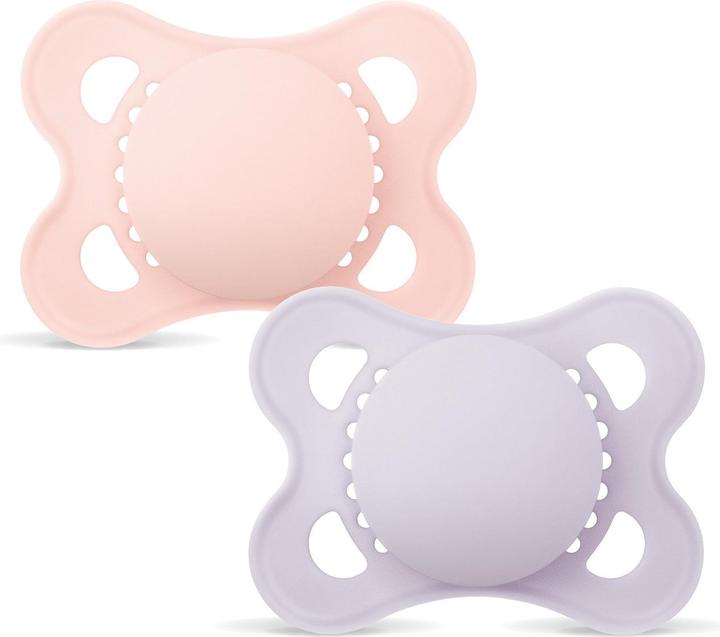 Actual product image MAM - Orig Silk Pacifiers - Pink - 0-6 months (0 - 6 Months)