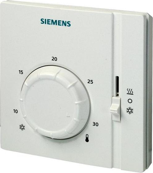 Actual product image Siemens Room thermostat 250V 6A IP30 S55770-T224
