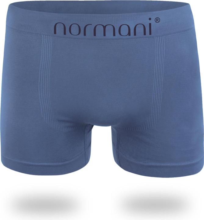 Produktbild Normani 6 Stück Mikrofaser-Boxershorts für Herren aus Nylon (L, 6er Pack)