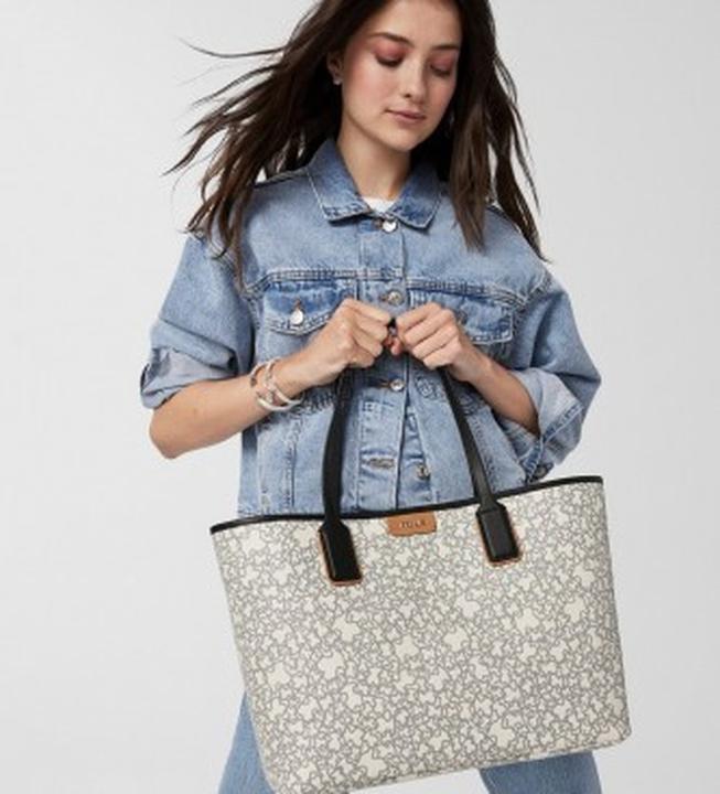 Actual product image Tous Kaos Mini Crossbody Bag with Detachable Pouch