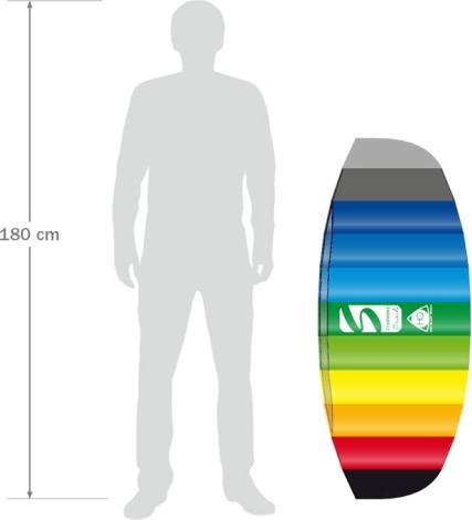 Actual product image Invento Symphony Beach 1.3 Rainbow