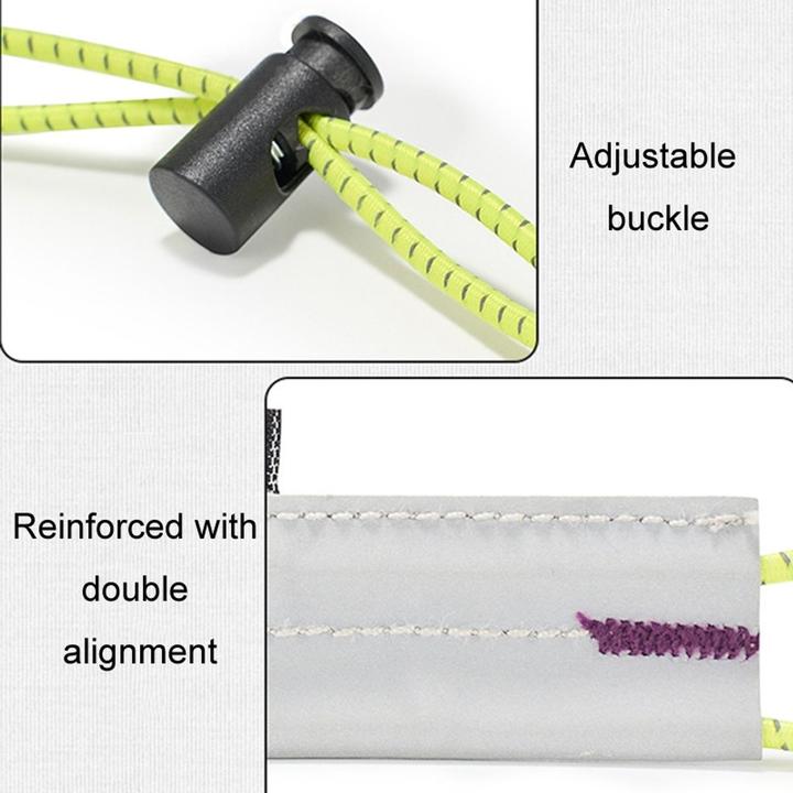 Produktbild König Design Hosen Reflektorbänder Arm Bein Schulweg Binde Fahrrad Kettenschutz Sicher