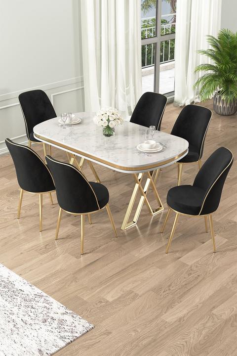 Produktbild Hanah Home Lai Dining TableChairs Set (Holz)