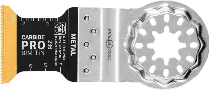 Actual product image Fein Lame per seghe Carbide Pro E-Cut BIM 236/237/238