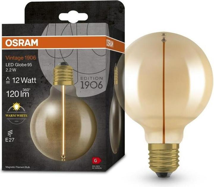 Immagine prodotto Ledvance Lampada a LED (E27, 2.20 W, 120 lm, 4 x, G)