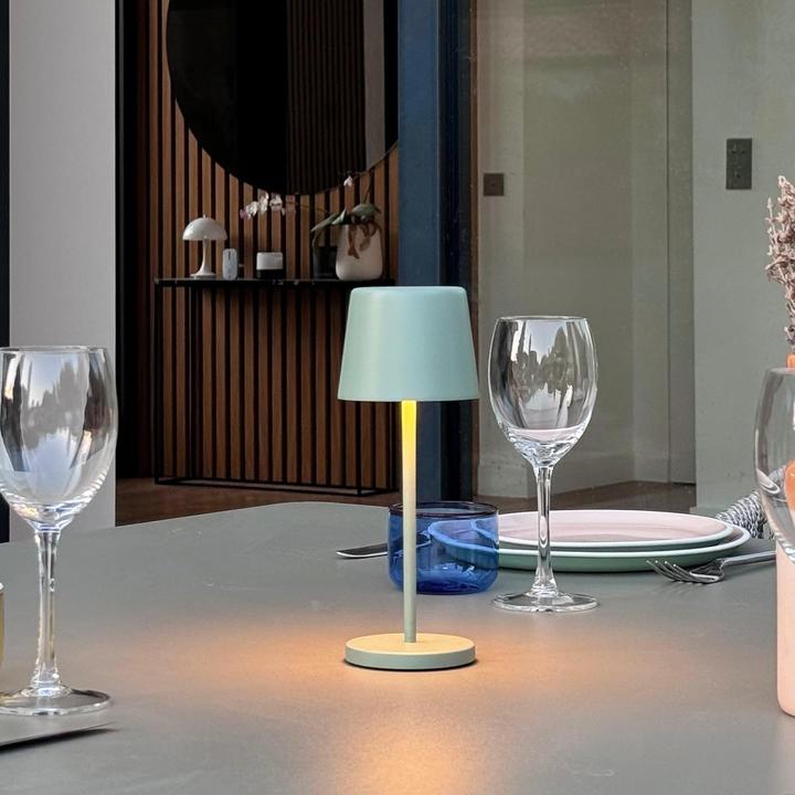 Actual product image Lumisky Mini LED Table Lamps with Charging Plate, Dimming, 7-Hour Runtime