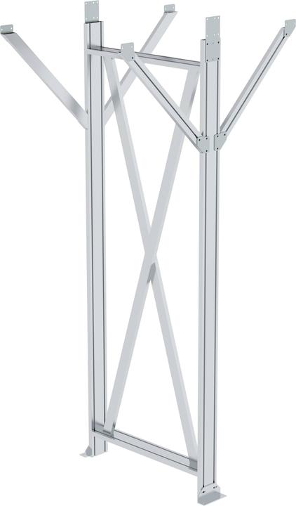 Günzburger Pièce d'appui pour système modulaire de passerelle Hauteur de plate-forme 1250-2499 mm (249.90 cm)