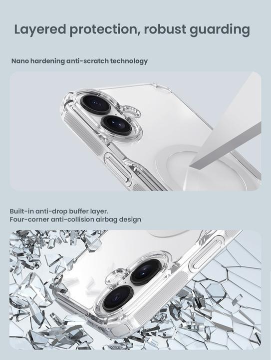 Actual product image Nillkin Nature Pro Magnetic Series Softcase Hülle (Apple iPhone 17)