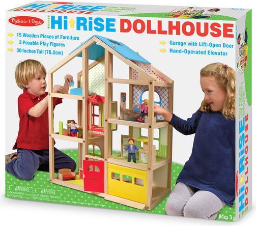 Image du produit Melissa & Doug maison de poupée