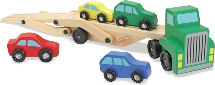 Melissa & Doug Car Carrier Truck