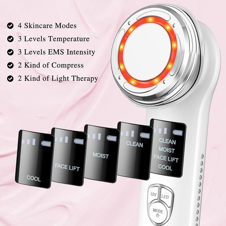 Actual product image Anlan Facial Massager LED Light Therapy