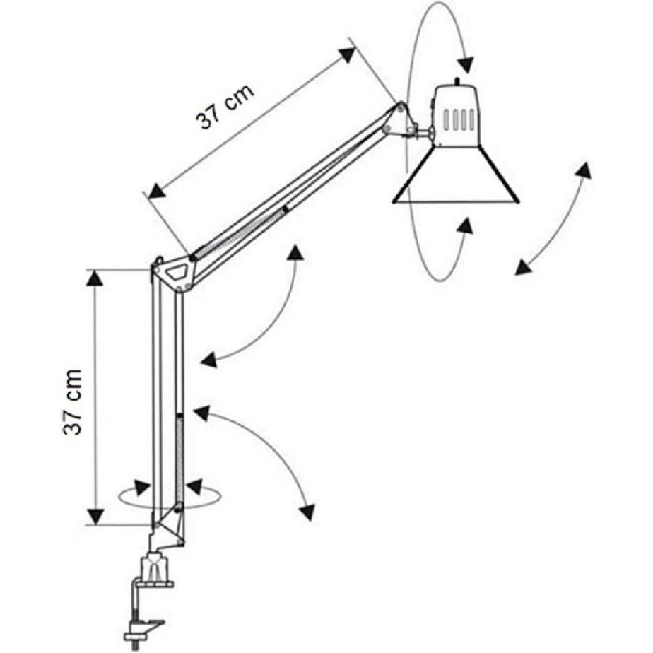 Thumbnail - Brilliant, Tischlampe, Hobby (E27)