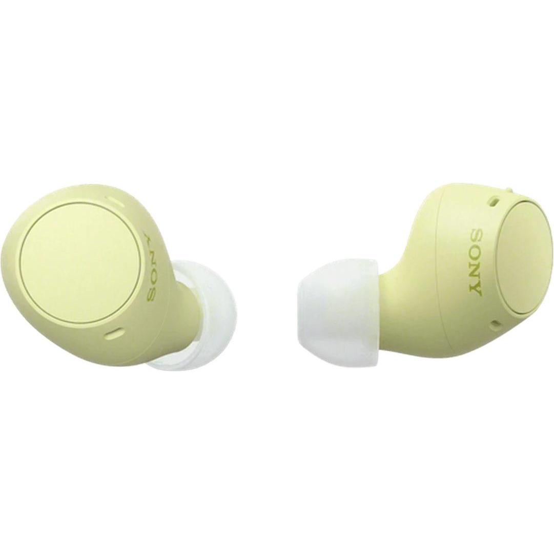 Sony WF-C510 (Nessuna cancellazione del rumore, 11 h, Senza fili), Cuffie, Giallo