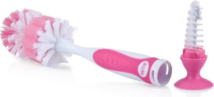 Nuby Bottiglia e spazzola di aspirazione con ventosa