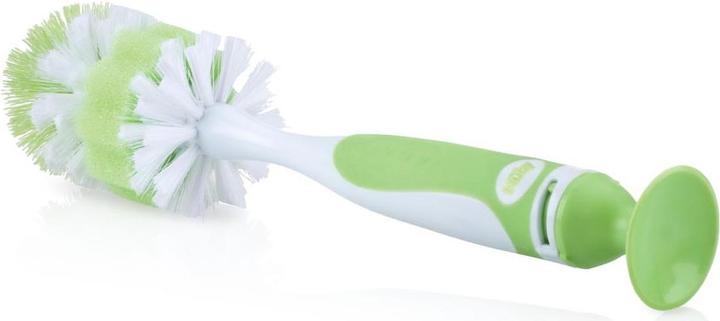 Image du produit Nuby Bouteille et brosse aspirante avec pied aspirant