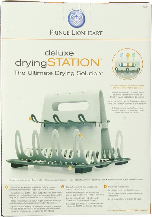 Actual product image Prince Lionheart Adjustable drying rack