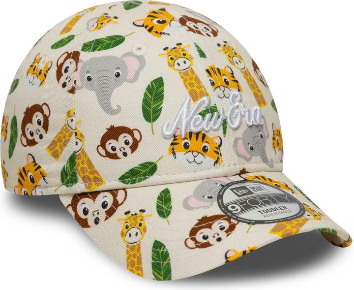 Actual product image New Era 9Forty Kinder Toddler Cap - Animal Safari Beige