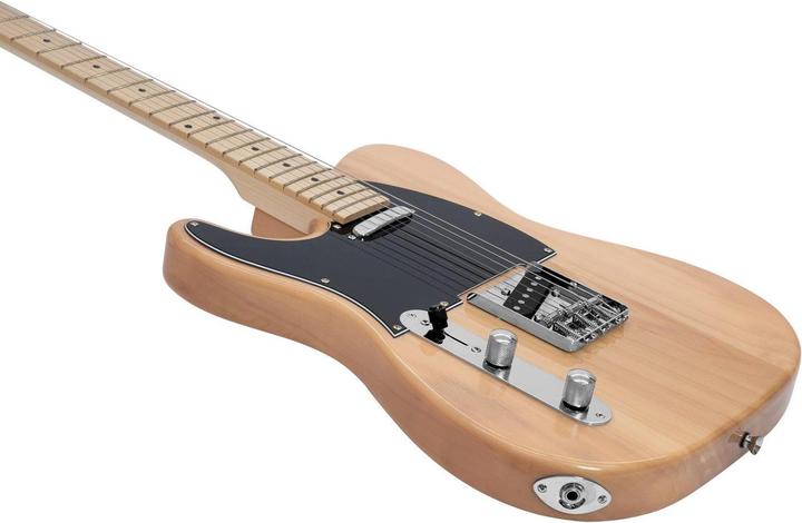 Dimavery TL-601 E-Gitarre LH, natur (E-Gitarre, Natur)