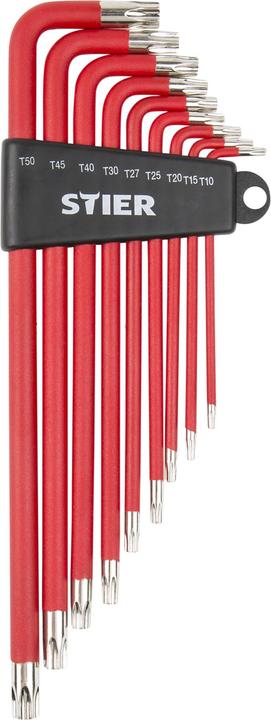 Actual product image Stier Torx TX10 - TX50 9-piece offset screwdriver set