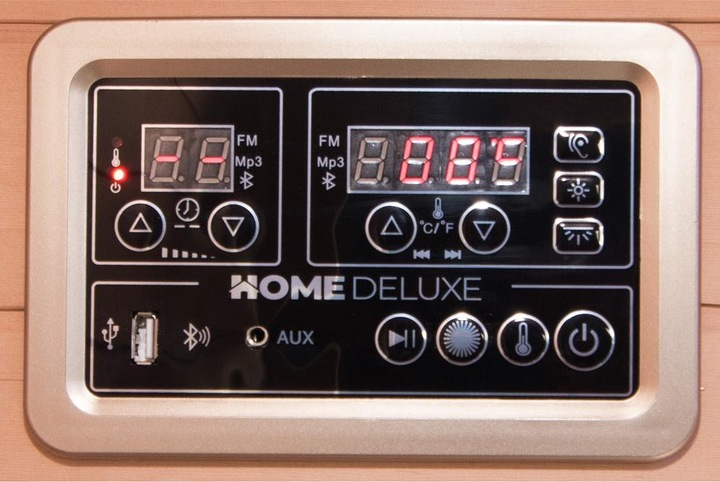 Produktbild Home Deluxe Infrarotkabine OSIRIS L - 150x120 cm für 2-3 Personen - Vollspektrum