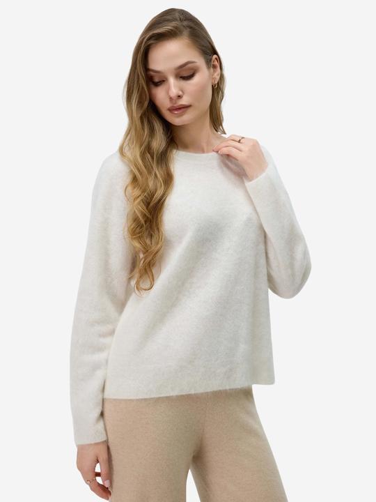 Produktbild Bellemere Pullover Brushed Silk Cashmere Crew-Neck Sweater (One Size)