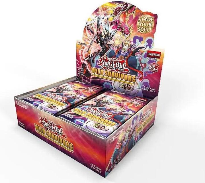 Actual product image Yu-Gi-Oh ! JCC - Display de Pack de Booster Wild Survivors (24 Boosters) (English, Booster display)