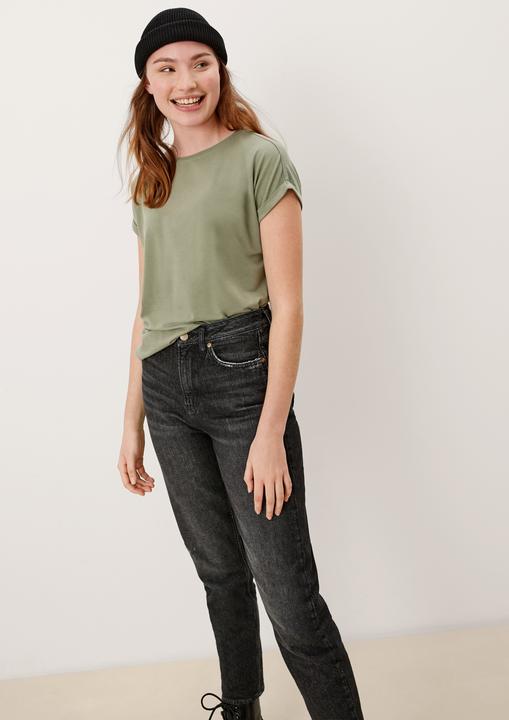 Produktbild S.Oliver T-Shirt Loose-Fit-Shirt im Lyocellmix (XS)