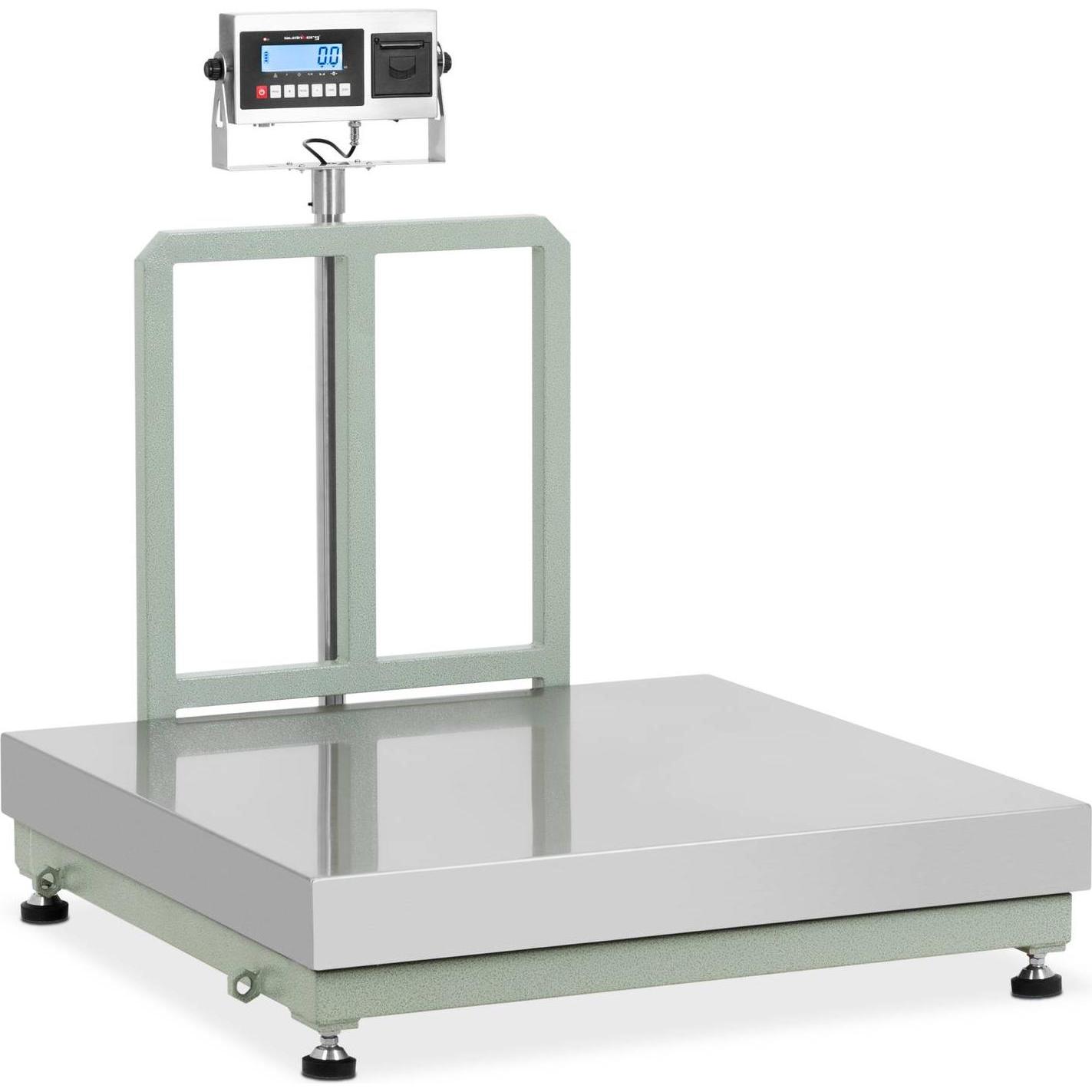 Thumbnail - Steinberg, Feinwaage, Plattformwaage 600 kg / 50 g 100 x 100 cm LCD Drucker Bodenwaage Paketwaage