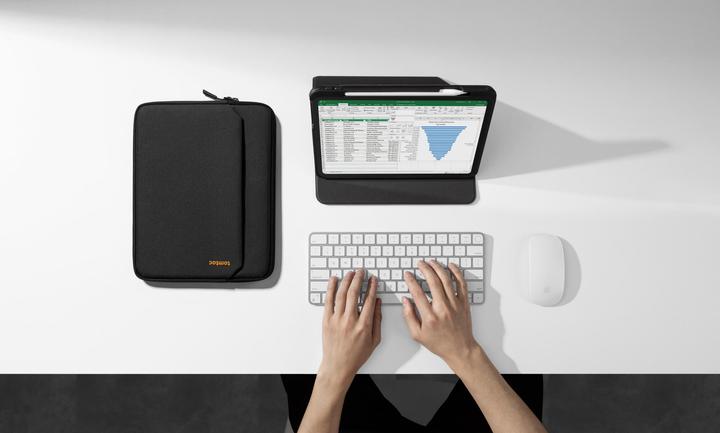 Produktbild tomtoc Light-B18 (iPad Pro 12.9 2018 (3. Gen), iPad Pro 12.9 2020 (4. Gen), iPad Pro 12.9 2021 (5. Gen), iPad Pro 12.9 2022 (6. Gen))