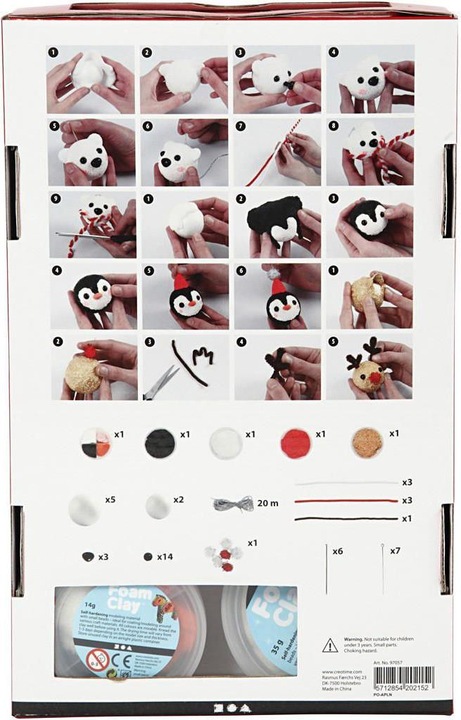 Produktbild Creativ Company Bastelset Christbaumkugeln