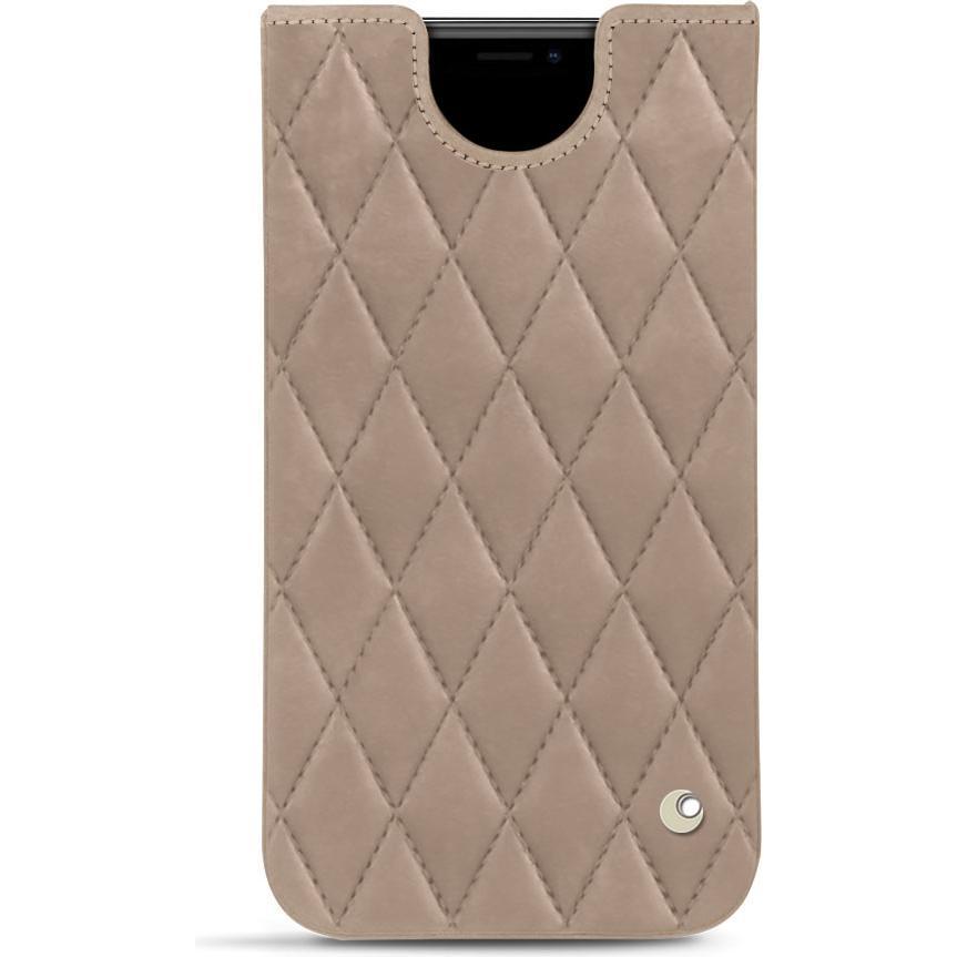 Thumbnail - Noreve Lederschutzhülle (Apple iPhone 11 Pro Max), Smartphone Hülle, Beige