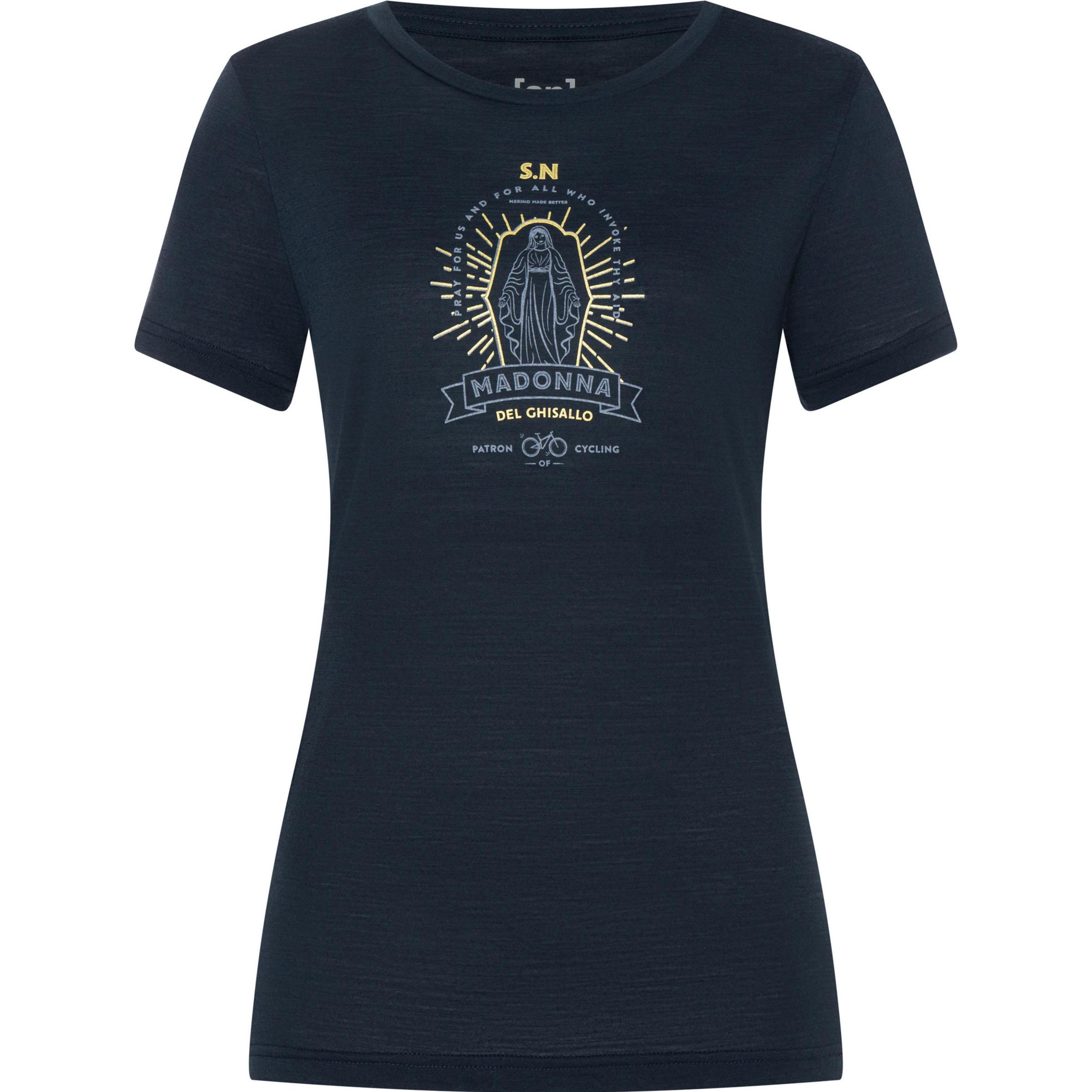 Super Natural, Damen, Shirt, Santo Patrona, Blau, (XS)