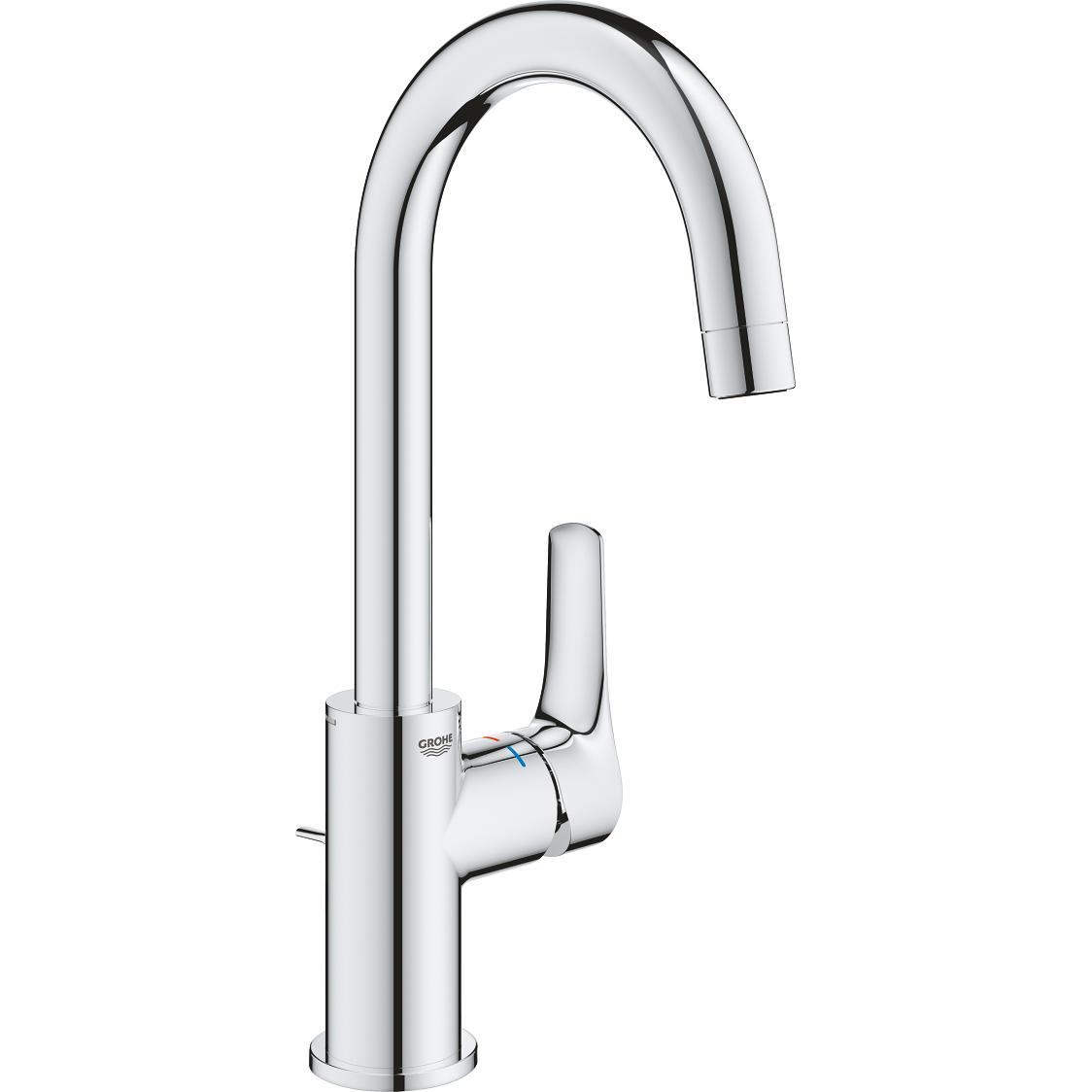 Grohe, Badarmatur, EH-WTbatt EUROSMART 1/2" L-Size chr