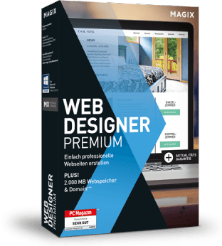 Magix Xara Web Designer 12 Premium (1 Utilisateur, Illimité)